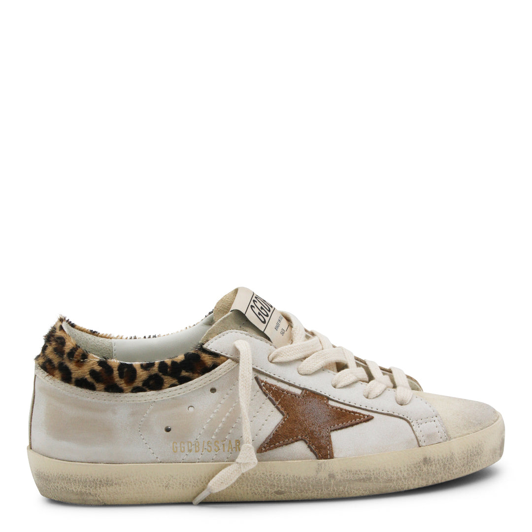 Golden Goose Sneakers - BEIGE/SEEDPEARL BROWN LEO | 682afb15822c6fd50026b7be5df3c36e8f031430