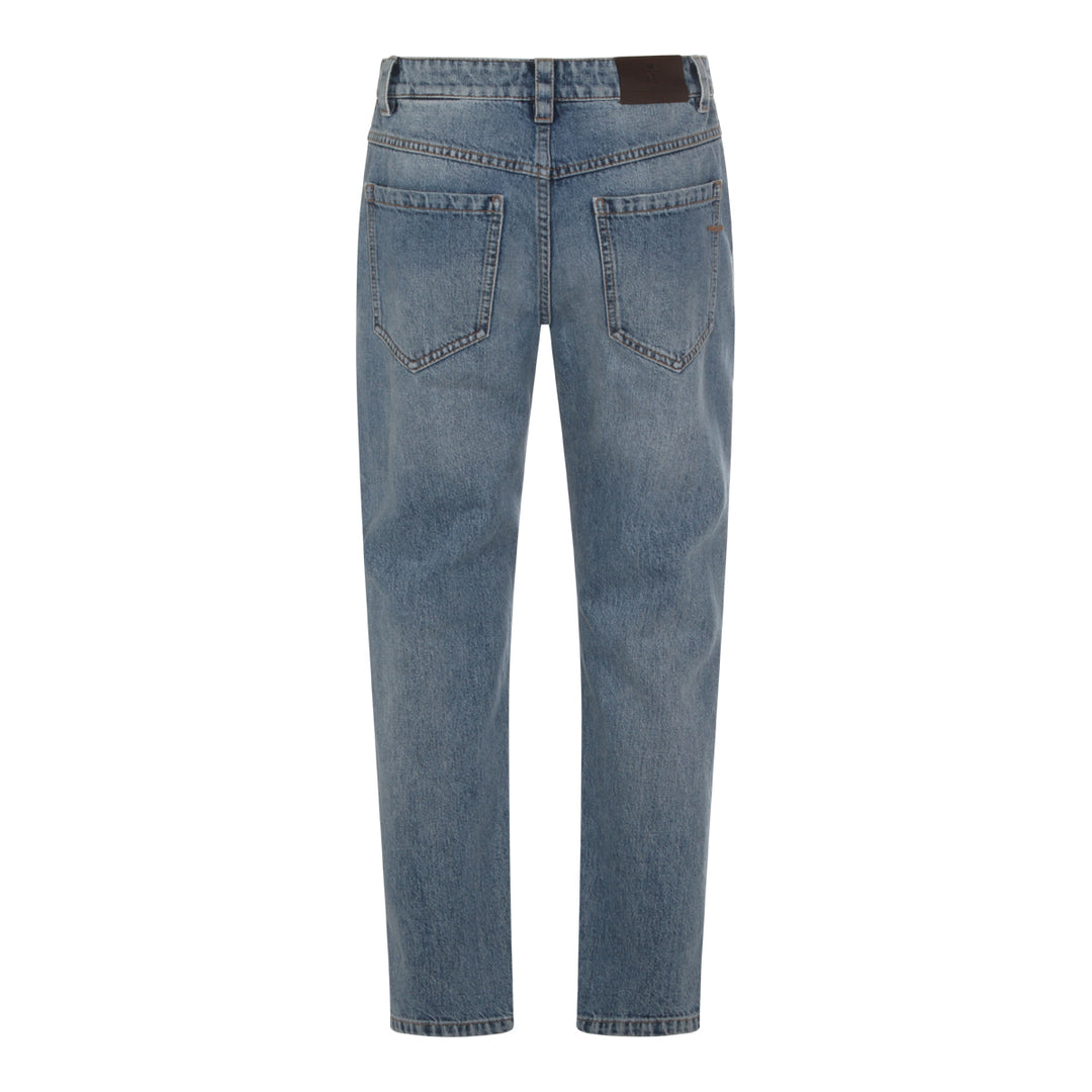 Brunello Cucinelli Jeans - DARK WASH DENIM | fcc0b6eac51f834a5b23cd871db12349672c65e1