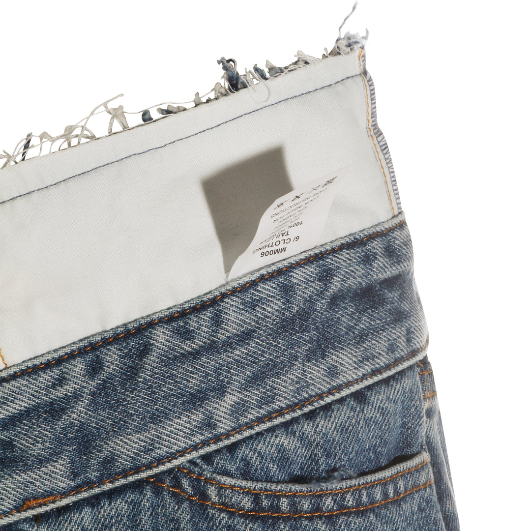 Mm6 Maison Margiela Jeans - Blue and green | 7e3b00b83407ac7d9fc3f9fd2dd60b70cc19cba1