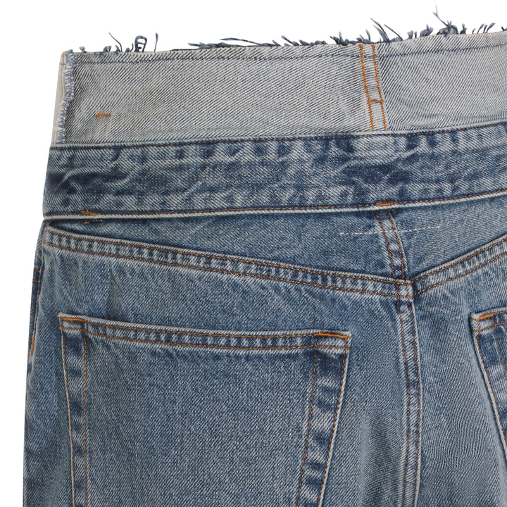 Mm6 Maison Margiela Jeans - Blue and green | 3b88116a61e5a17581f5c5bed067ff3ac63ffbea