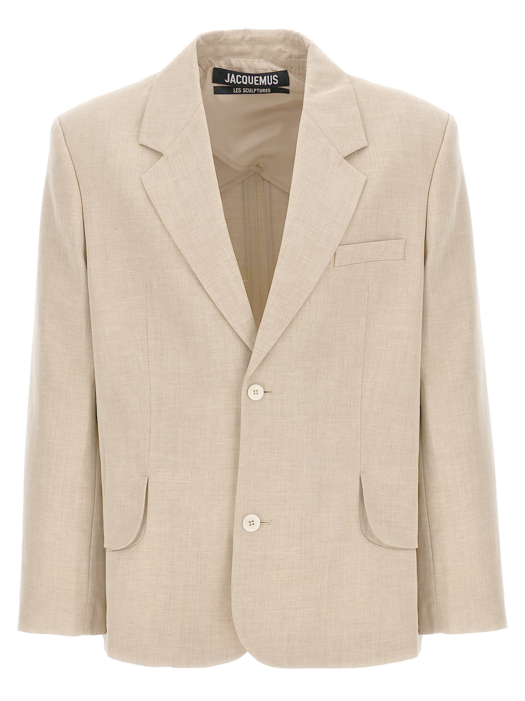 Jacquemus La Veste Titolo Blazer - Beige | 30088780b0ce5a3b780d36132669751d09cc7413
