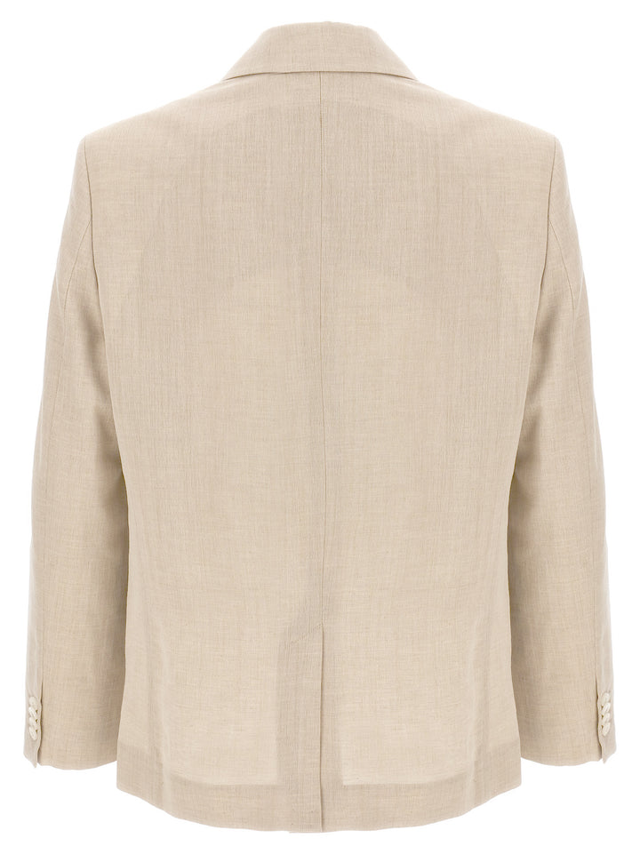 Jacquemus La Veste Titolo Blazer - Beige | 7c8011acf9f086ff89a862e22c3a9d580238957d