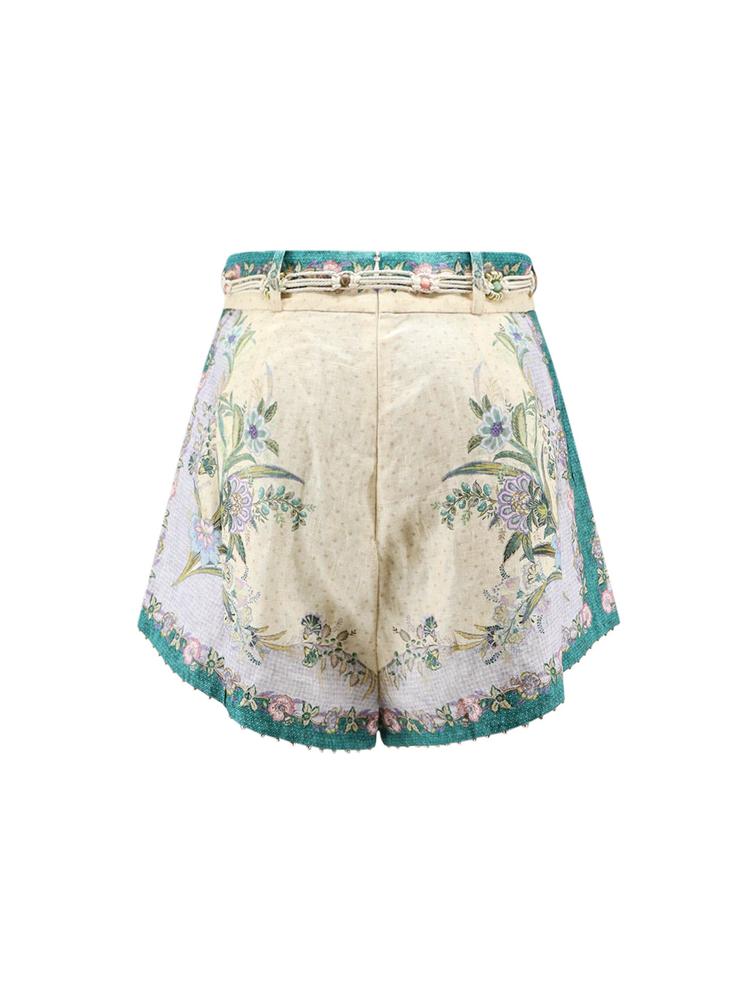 Zimmermann Shorts - Cream Floral | ec6e2e103c6e5ec9acecee526891f4ff3c0d2344