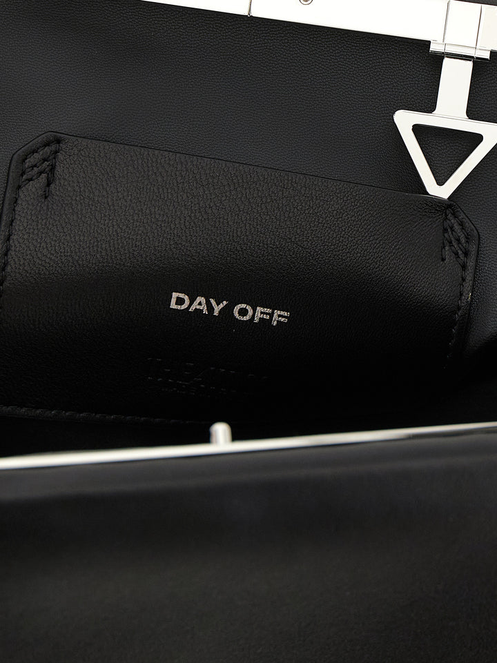 The Attico Day Off Borse a Spalla e Tracolla - Nero | 030ccb09c62abd3c1e94af34c774882de44dd975