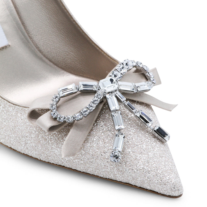 Jimmy Choo With Heel - LIGHT SOFT GOLD/CRYSTAL | 8a00cac9bdb5e41abbf4bf0e3554bd3479ca7a3e