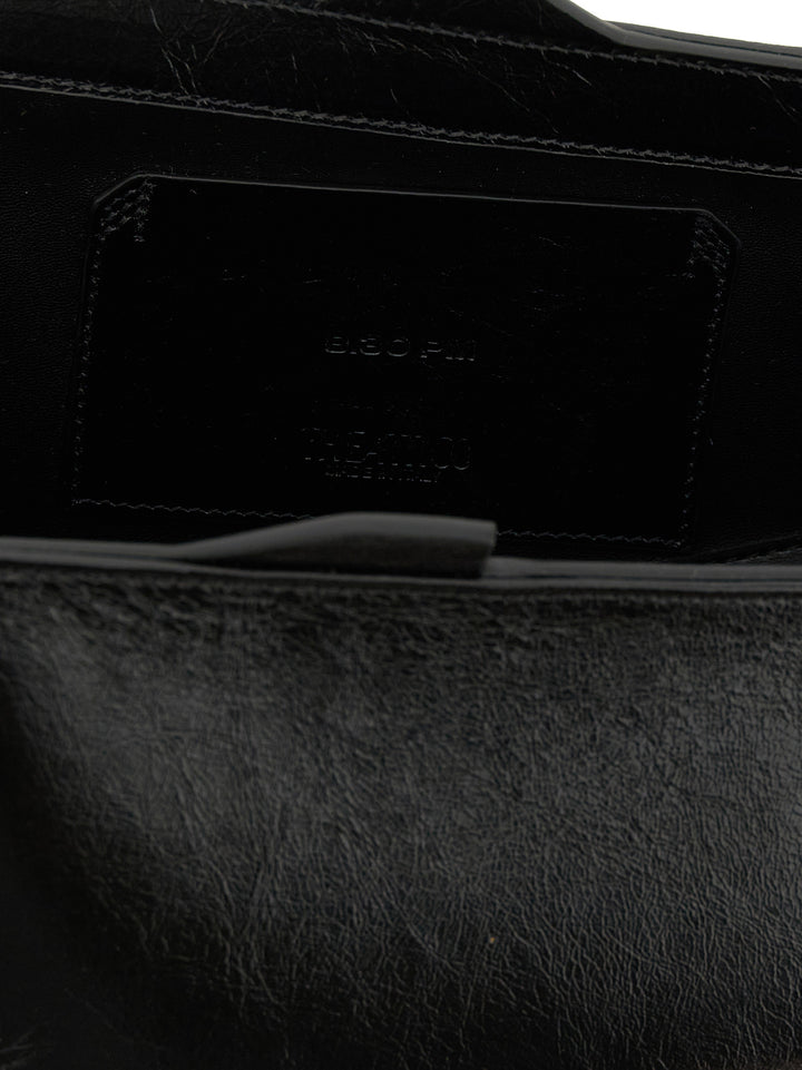 The Attico 8.30 Pm Clutch - Nero | ba61a670a581693972e772e3f048b73d3c156832