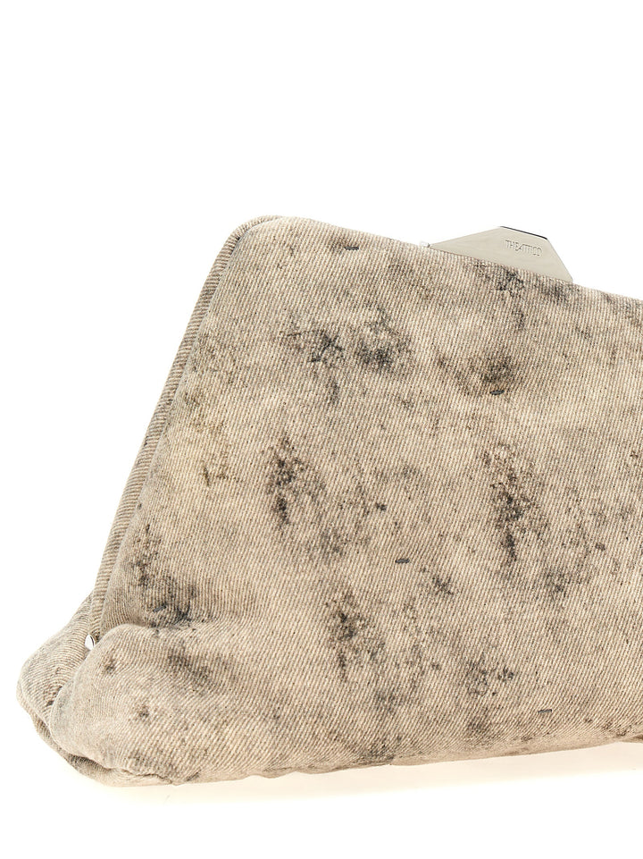 The Attico Day Off Clutch - Grigio | 1d19c0aae39b26097949f7fcb665af23d752eba1