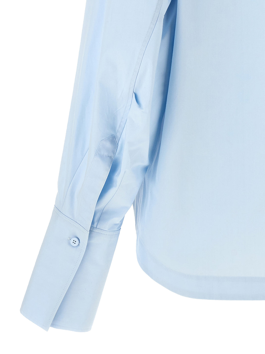 The Attico Eliza Camicie - Celeste | fa8aebf5ce51e052aac6f2d780c69d0d421b9979