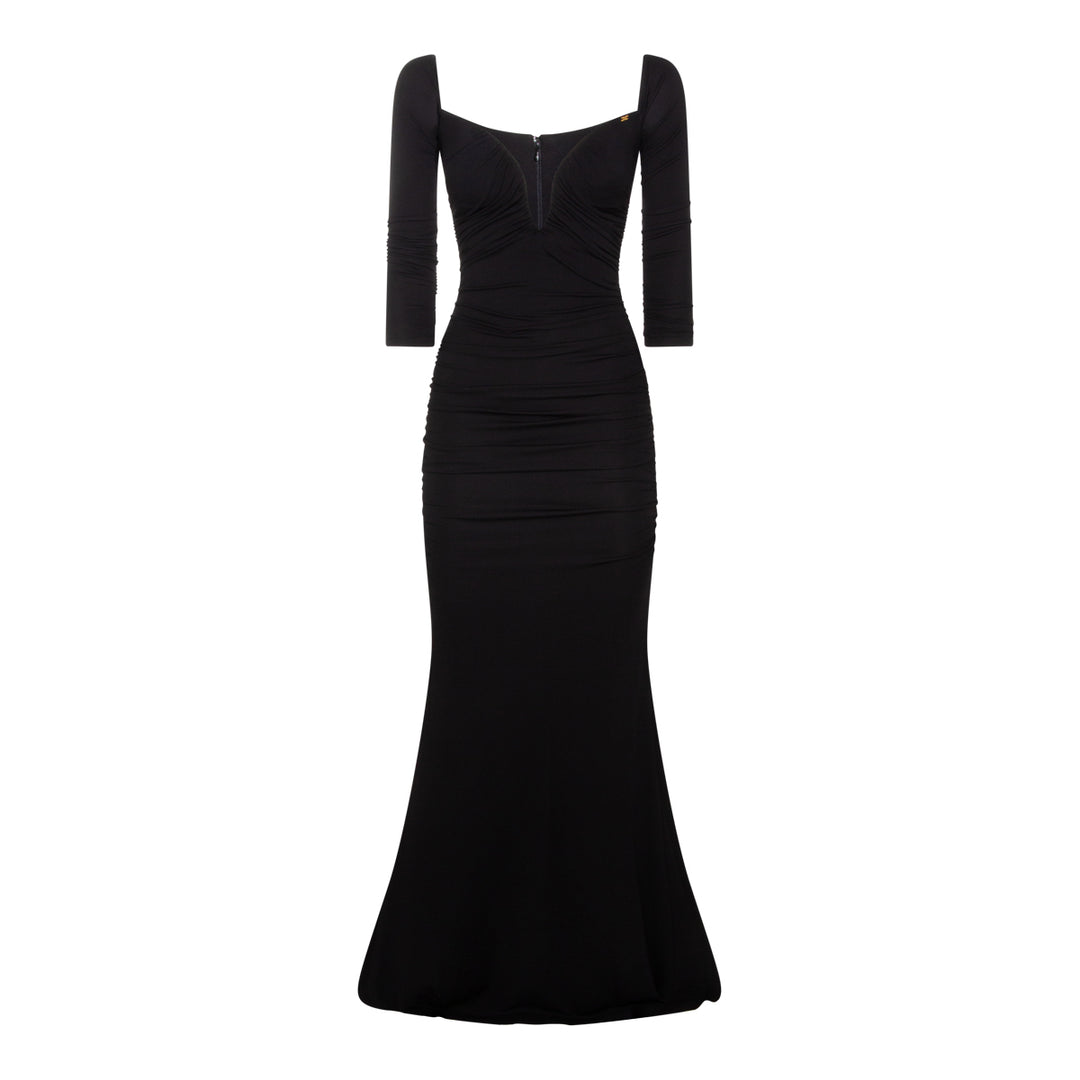 Elisabetta Franchi Dresses - NERO | df3f5f36fa36e4f766a4bdb55bf20d6dbd874499