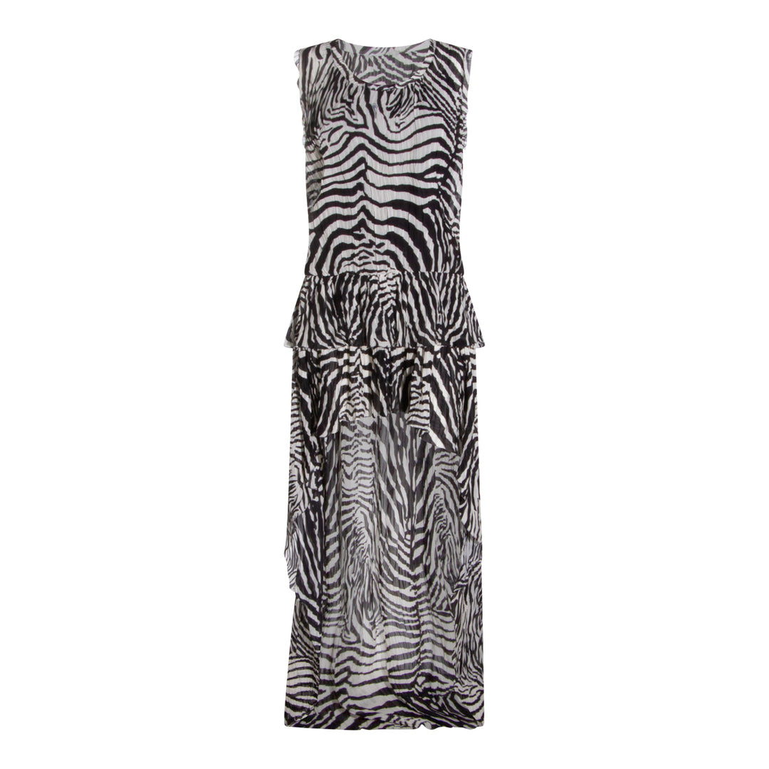 Blumarine Dresses - NATURAL WHITE/BLACK | 7571ff30442a1609339209cc1eda5e01a54ca8d8