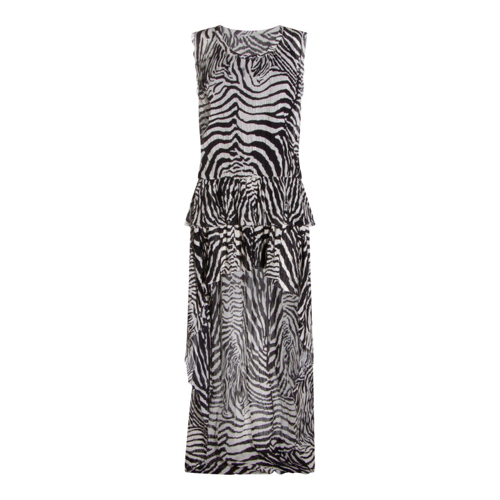Blumarine Dresses - NATURAL WHITE/BLACK | 7571ff30442a1609339209cc1eda5e01a54ca8d8