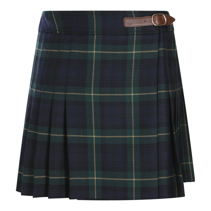 CéLine Skirts - GREEN/NAVY/YELLOW | 86666d919ab6164ca196550e32d505d86b1bee15