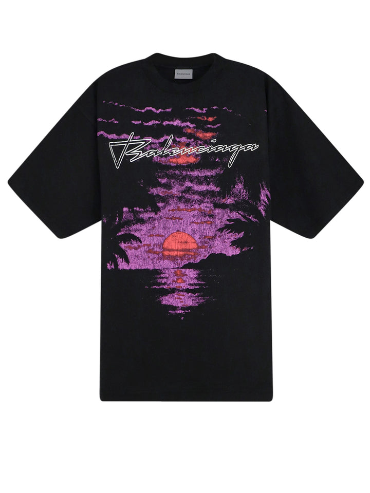 Balenciaga T-shirts and Polos - BLACK | f6180610c67fa5367da95419211cb44e7e37d321
