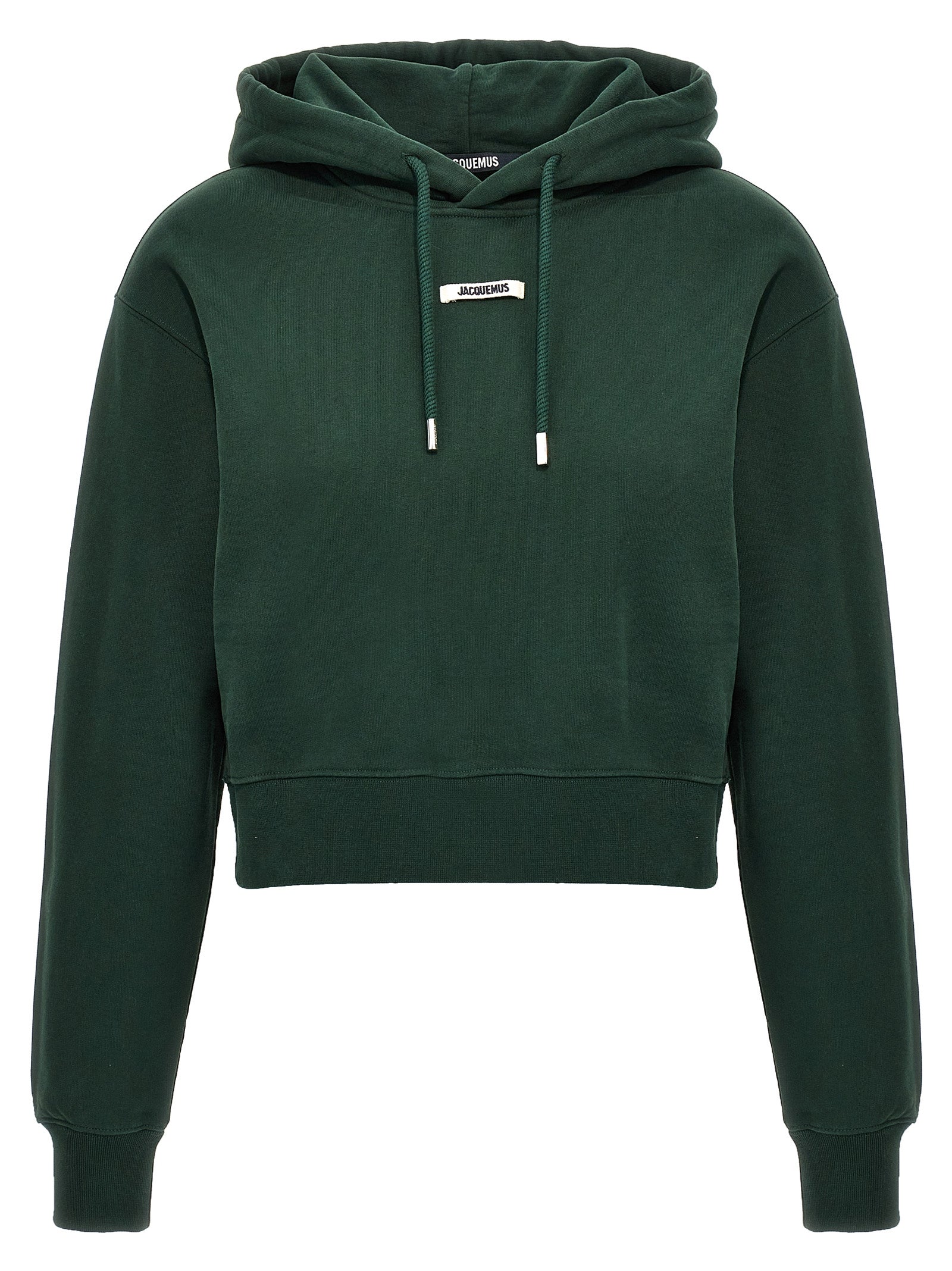 Jacquemus Le Hoodie Gros Grain Felpe Verde Wanan Luxury