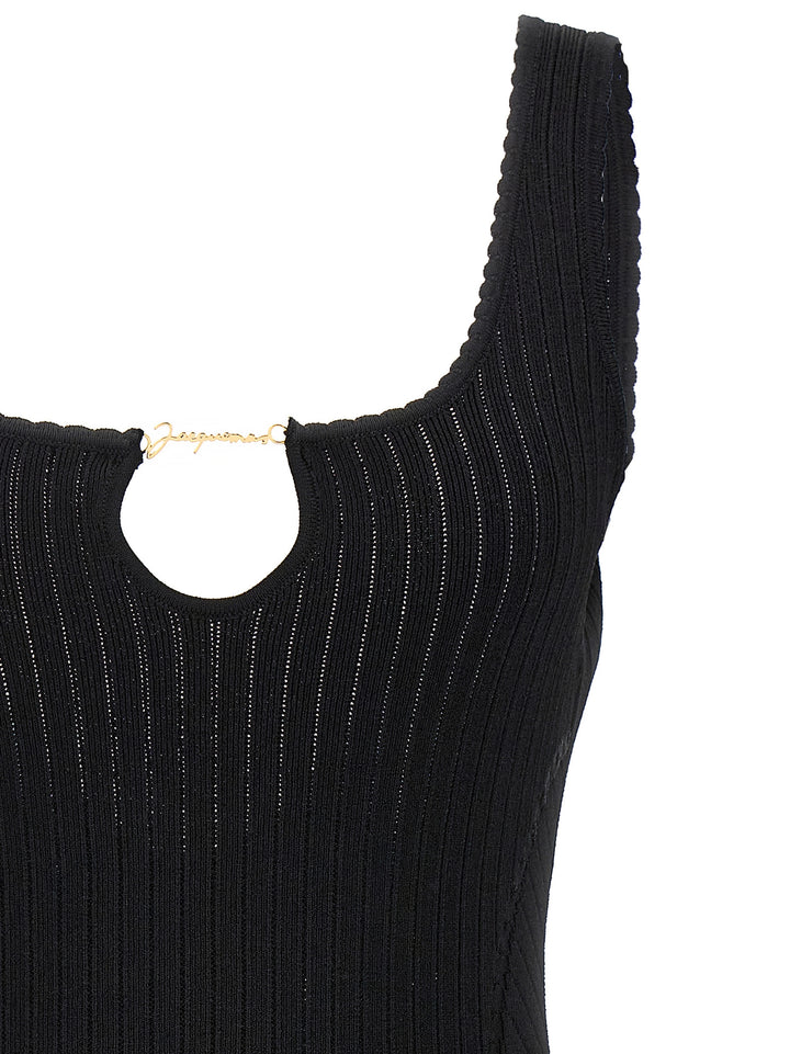 Jacquemus La Mini Robe Sierra Abiti - Nero | a0c4dd1c7338b476d6afd663002116d3c1124a22