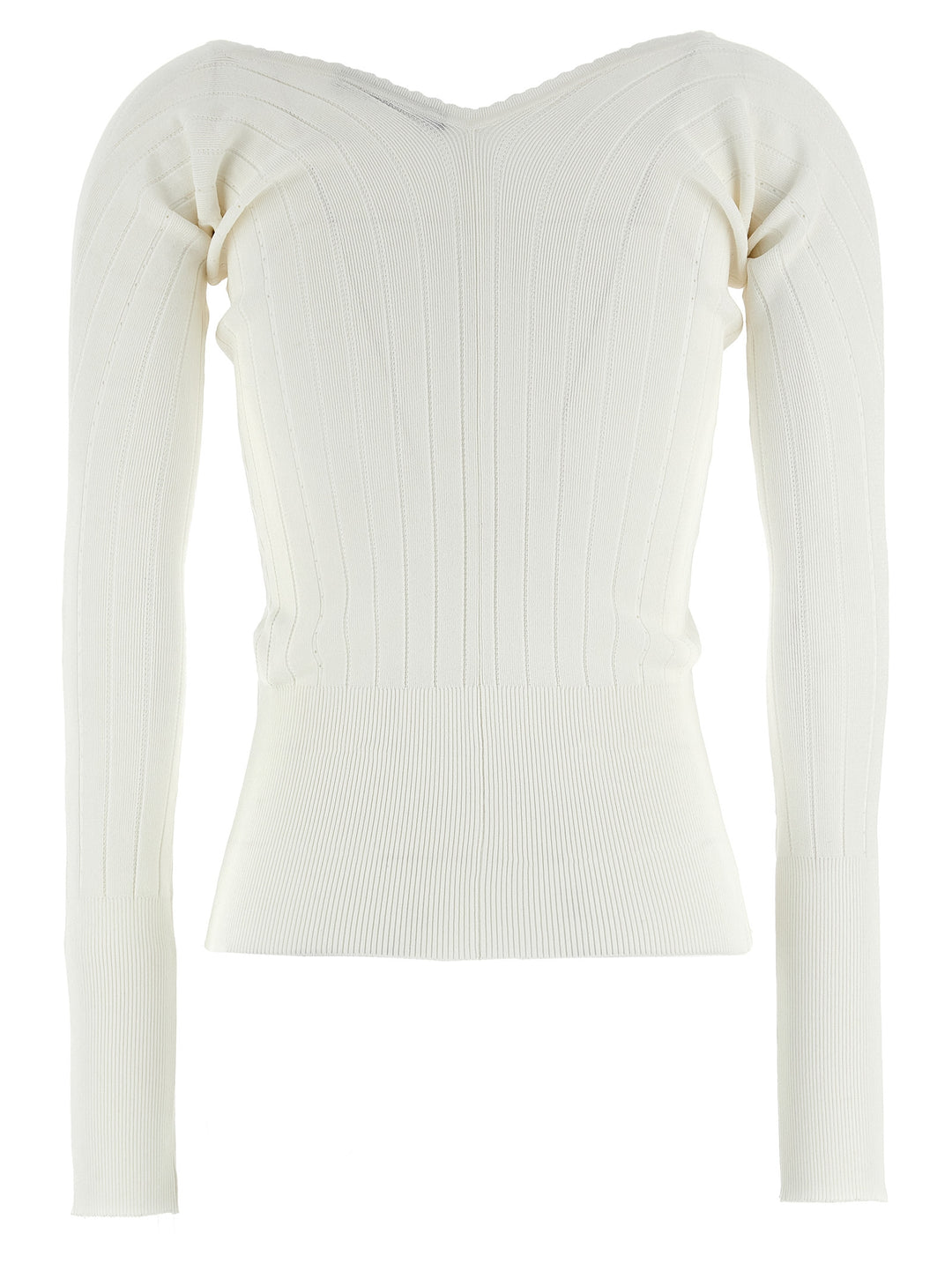 Jacquemus Le Haut Pralù Top - Bianco | 1098d26cdc80a08e5fec00dd51b8b7a8f225fdc2