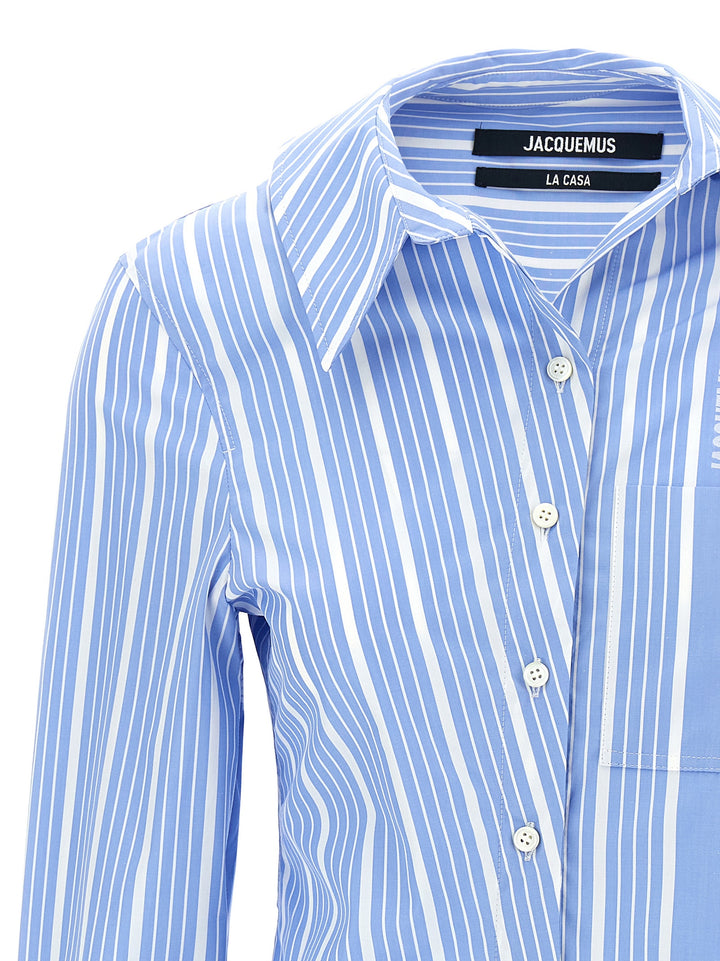 Jacquemus La Chemise Pablo Camicie - Celeste | de9e1eb8aa5032e245489e5bb90954b7a3e0acf2