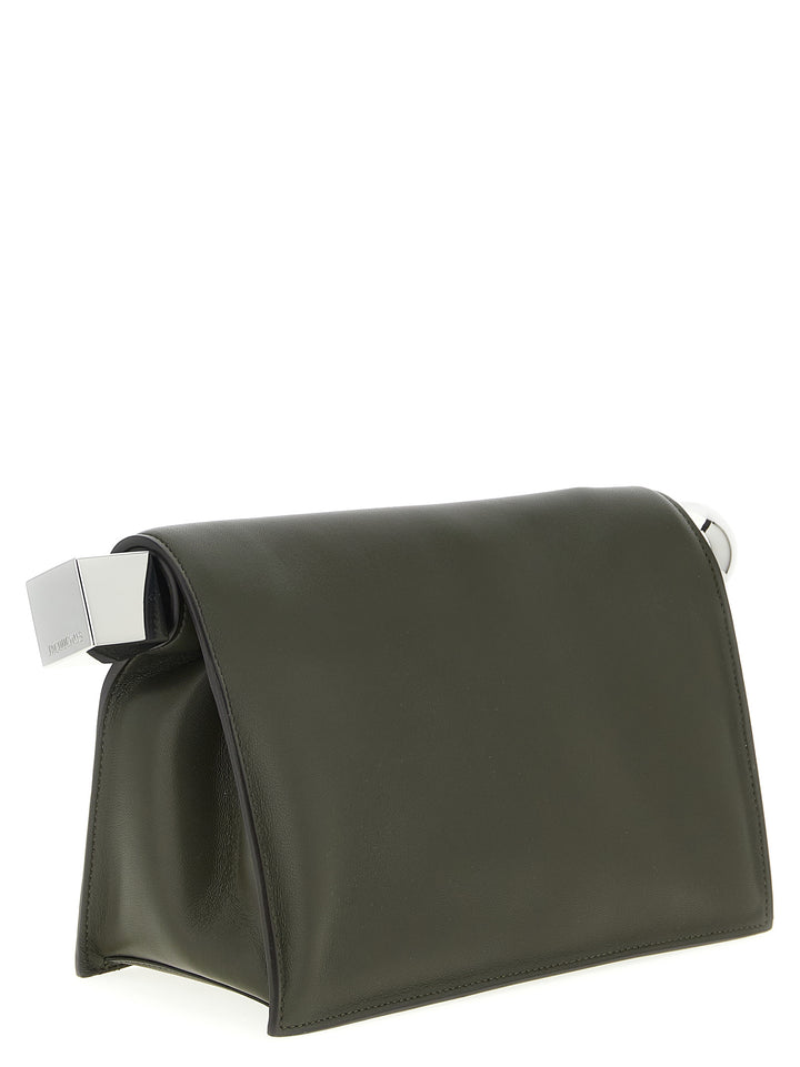 Jacquemus La Pochette Rond Carré Clutch - Verde | 7533433046702523f2659483ef92b393e5890c1f