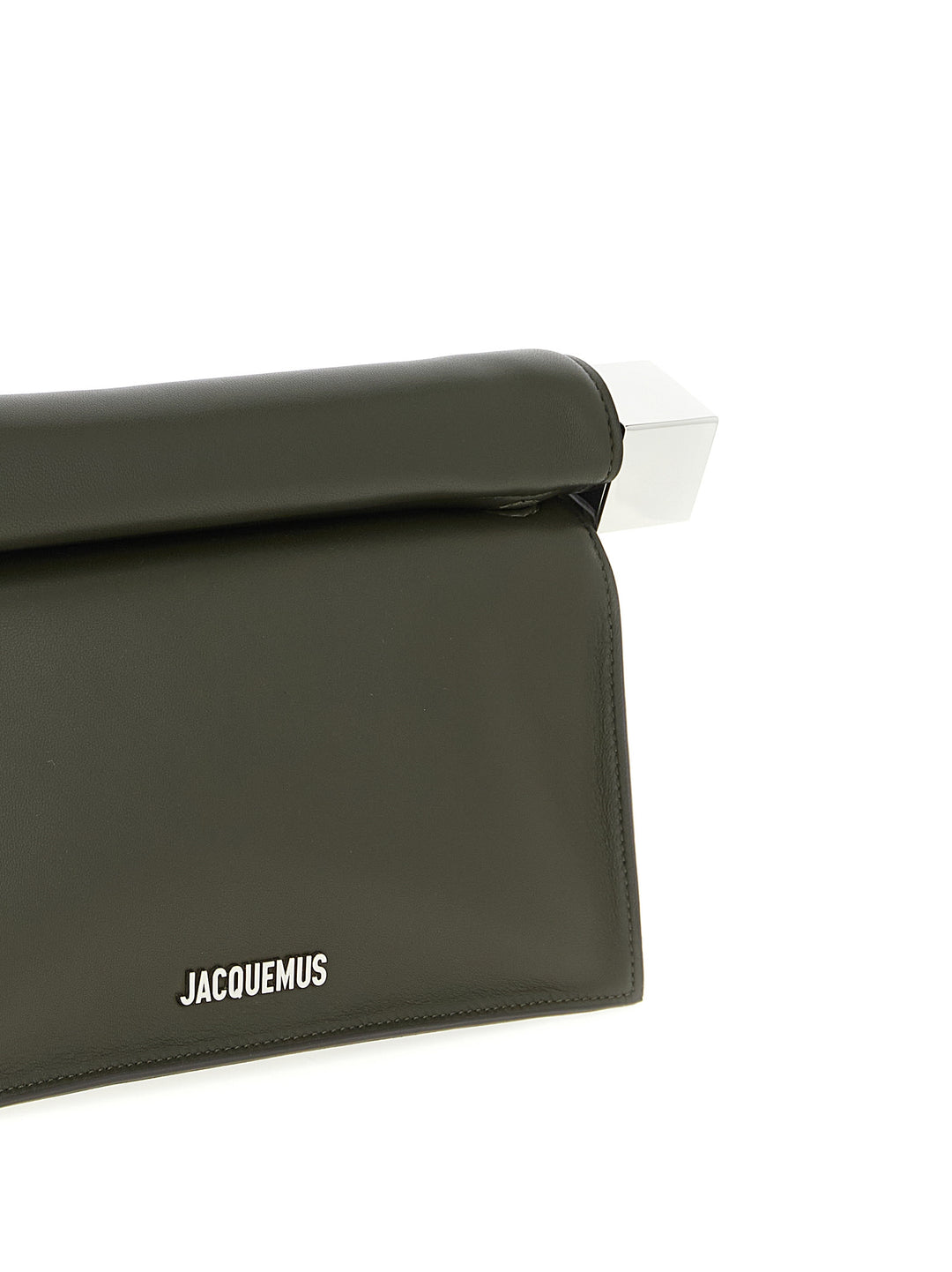 Jacquemus La Pochette Rond Carré Clutch - Verde | 3014b369af510b642c9f193d6db377d79c834283