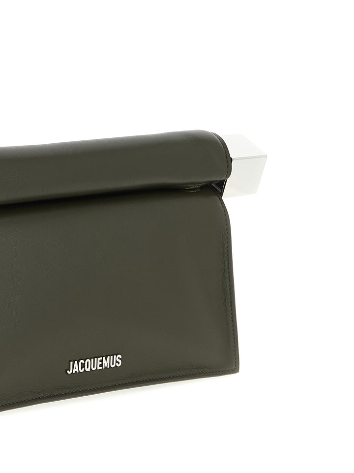 Jacquemus La Pochette Rond Carré Clutch - Verde | 3014b369af510b642c9f193d6db377d79c834283