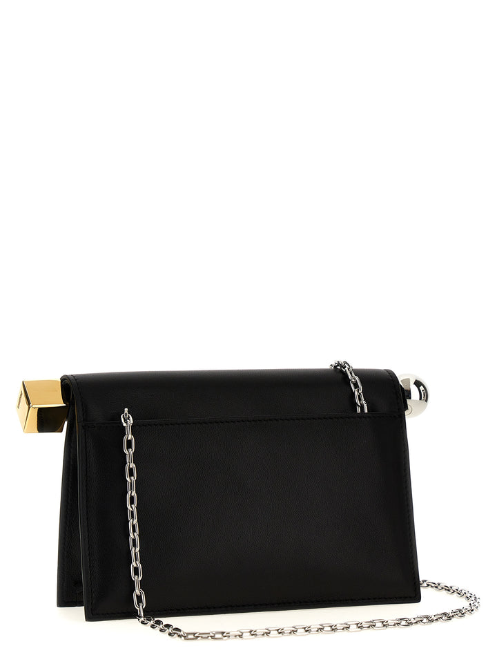 Jacquemus La Petite Pochette Rond Carré Clutch - Nero | 0cfbf0a5c387577564d8c6339e3330fc78867760