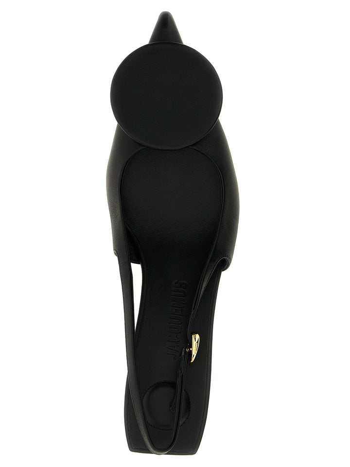 Jacquemus Duelo B Decollete - Nero | 8149cfd5d54e14b5f96f5dbd5eadd9cbd816dabd