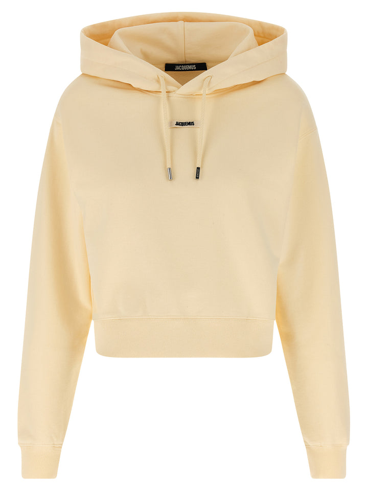 Jacquemus Le Hoodie Gros-Grain Felpe - Beige | a3764063f8de4eaa13c547ca4c1e30ecc4786170