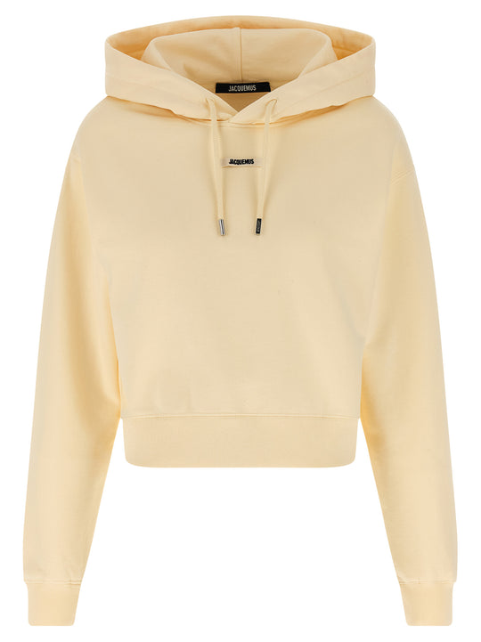 Le Hoodie Gros-Grain Felpe Beige