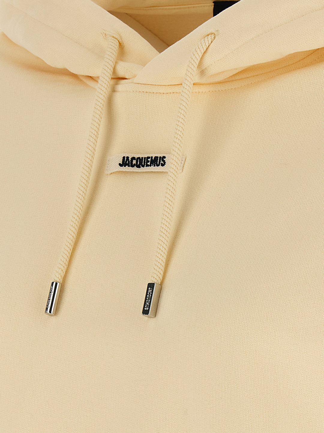 Jacquemus Le Hoodie Gros-Grain Felpe - Beige | 339896879d949e5276877afa08711e639f6af925