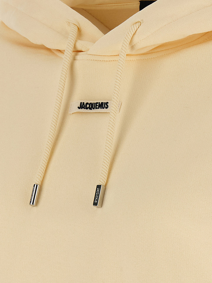 Jacquemus Le Hoodie Gros-Grain Felpe - Beige | 339896879d949e5276877afa08711e639f6af925