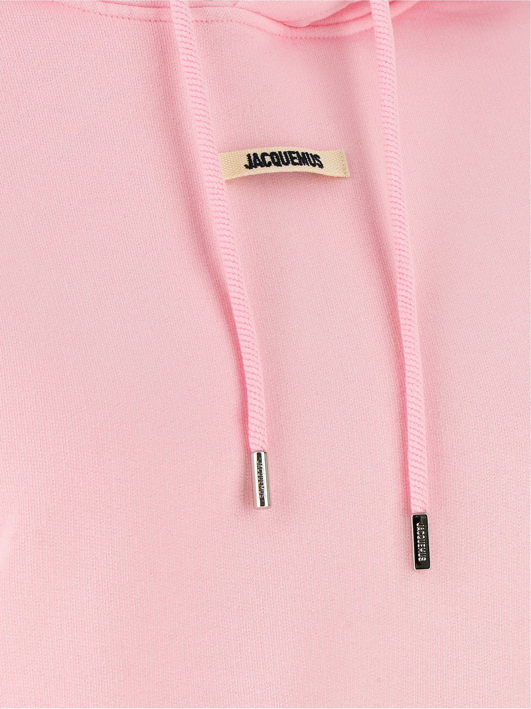 Jacquemus Le Hoodie Gros-Grain Felpe - Rosa | 6f32113c14aa340b4ed3aa340eca1018d23ae726