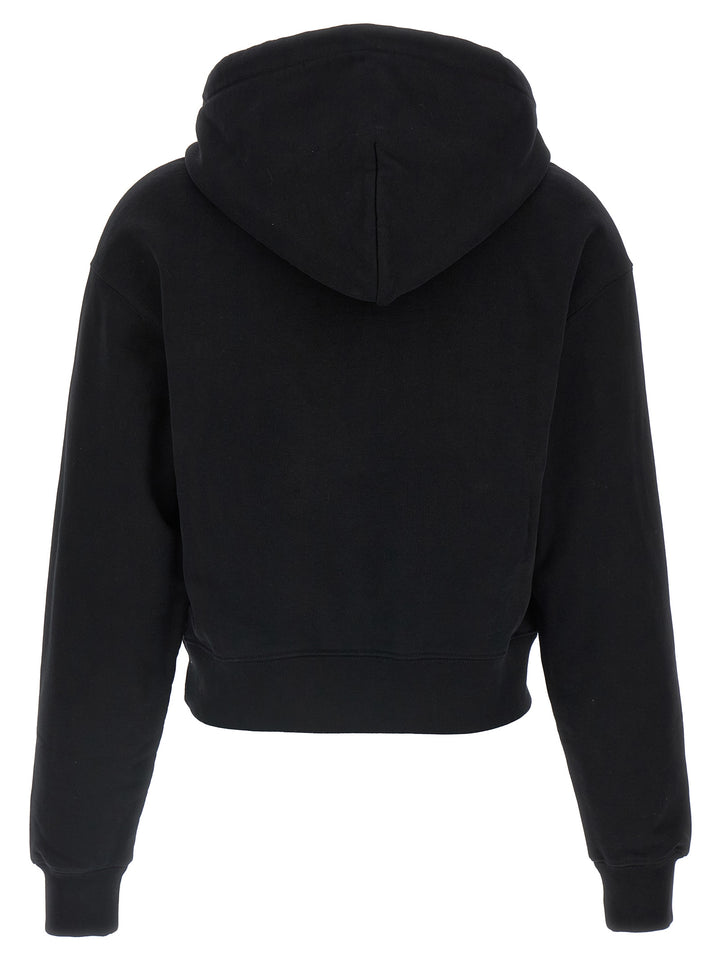 Jacquemus Le Hoodie Gros-Grain Felpe - Nero | 48bf40da18a02f3634357004b7a5e2ff50d66457