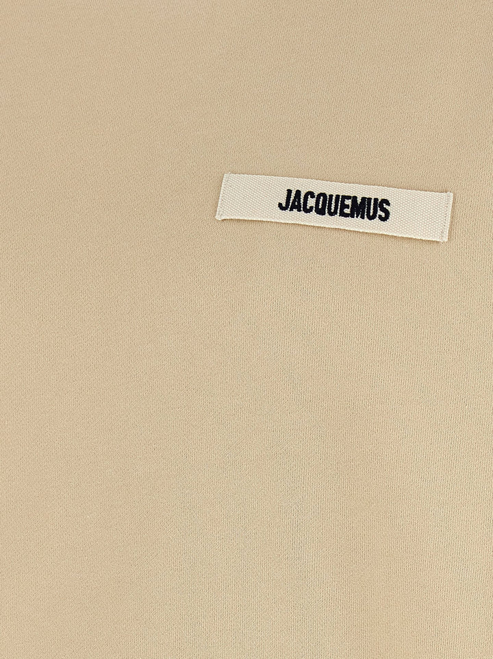Jacquemus Le  Gros Grain Felpe - Beige | 29380f276cf80f0994841e1a0a927f5cd2ed3b8c