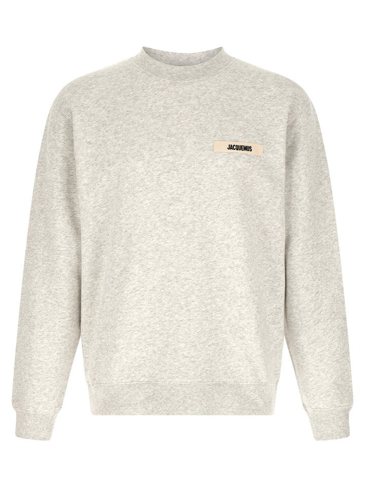 Jacquemus Le  Gros Grain Felpe - Grigio | ac9dfdf43d9073c2f0c1686db4bc2490c7595185