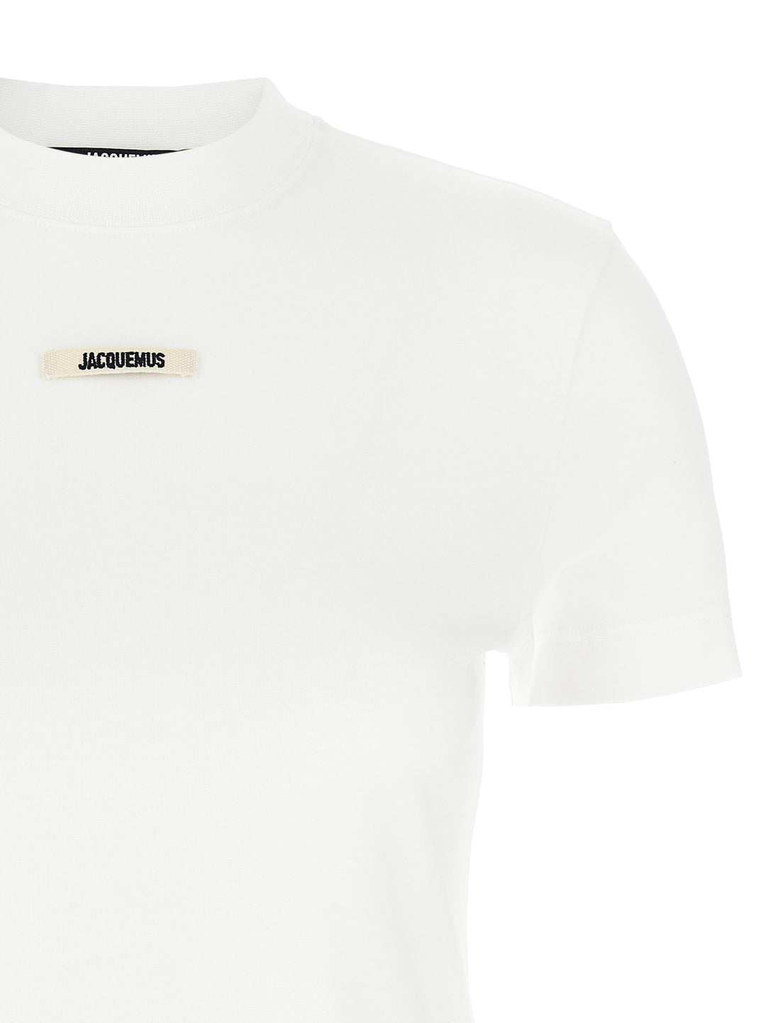 Jacquemus Le  Gros-Grain T shirt - Bianco | 72d00ffbbc29ce6c643467c1e2f2bce998c671e1