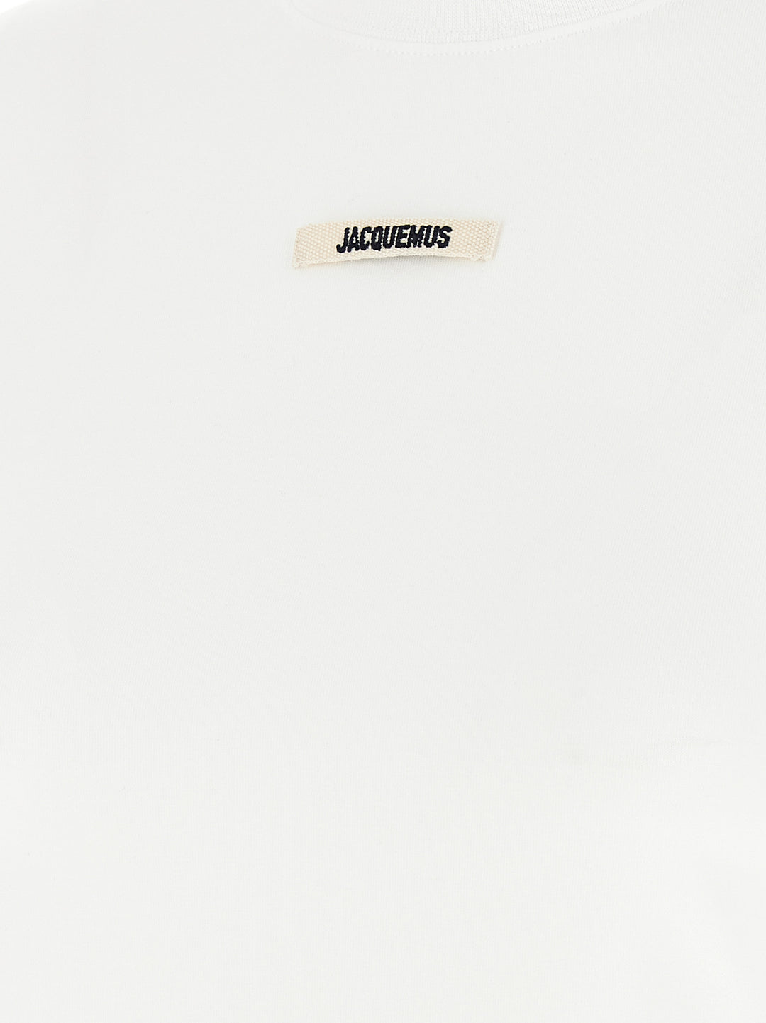 Jacquemus Le  Gros-Grain T shirt - Bianco | 67f2246df2829d928b3fb3e8cdcb04449c0ef5f7