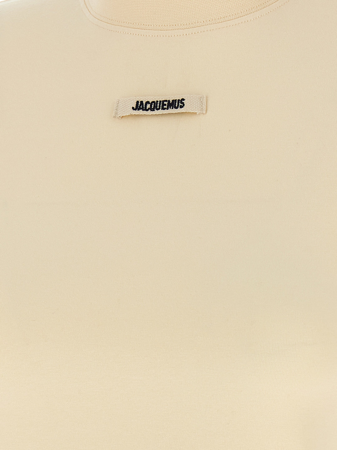 Jacquemus Le  Gros-Grain T shirt - Beige | b407e06dc5f92cc0dea13462b375e2ff5862a6f1