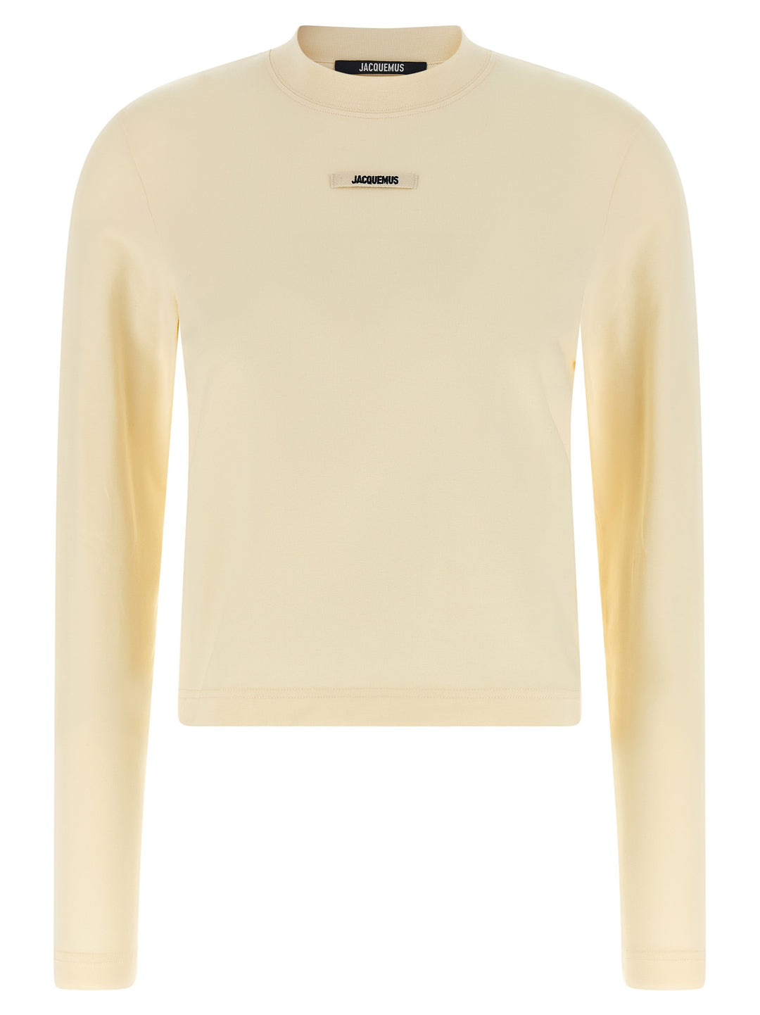 Jacquemus Le  Gros-Grain T shirt - Beige | 1172e343d54f4d718e49549918b070e53bb50d55