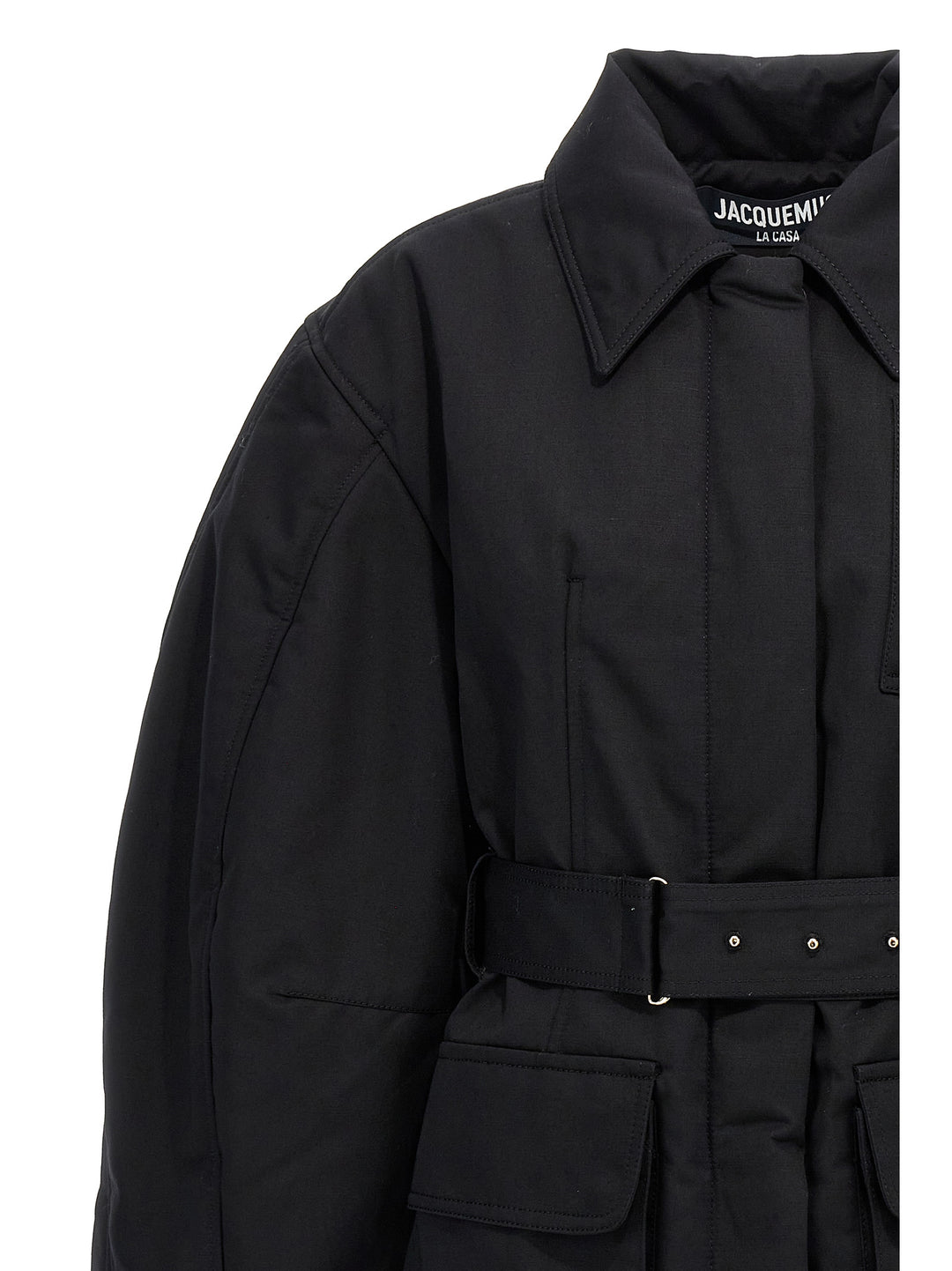 Jacquemus Le Blouson Bari Puffer Jackets - Nero | 73b31a47006f93d8b7983eb8f4b6422de07defa0