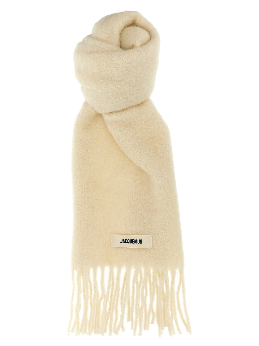 Jacquemus L Sciarpe - Bianco | 24ae0150d81b83d975d839ec2d5f9511d8b0031c