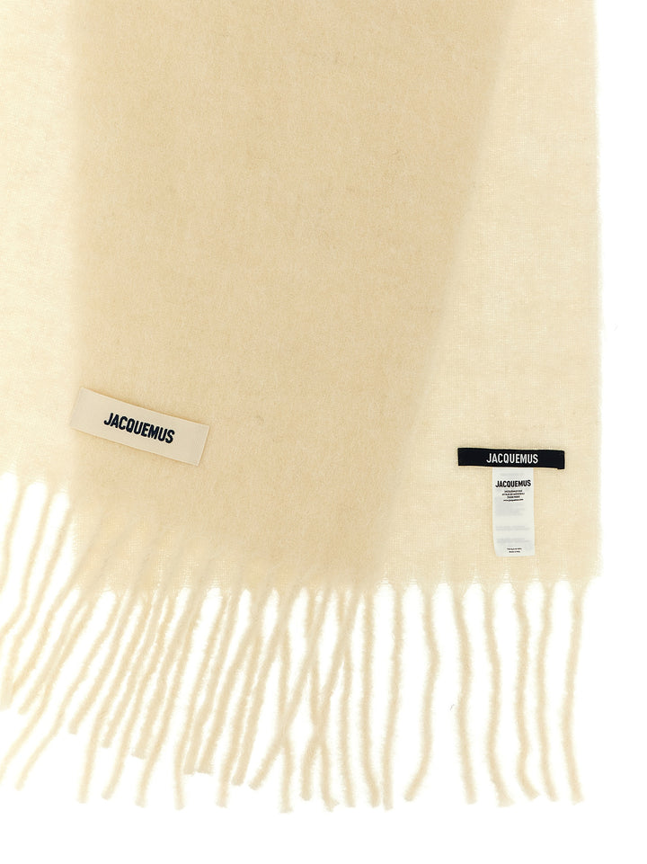 Jacquemus L Sciarpe - Bianco | fdd513624922711c6428e528fced4e353640cd79