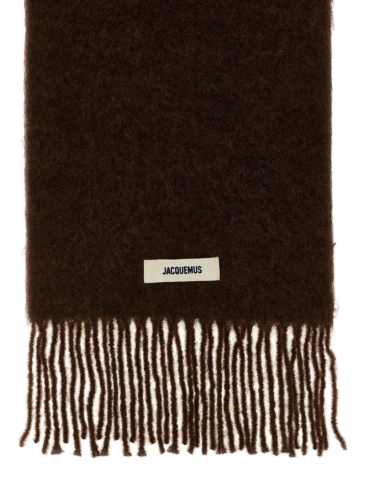 Jacquemus L Sciarpe - Marrone | 81bbc0676fd3e241c946cf3bf28c60ff8edf9691