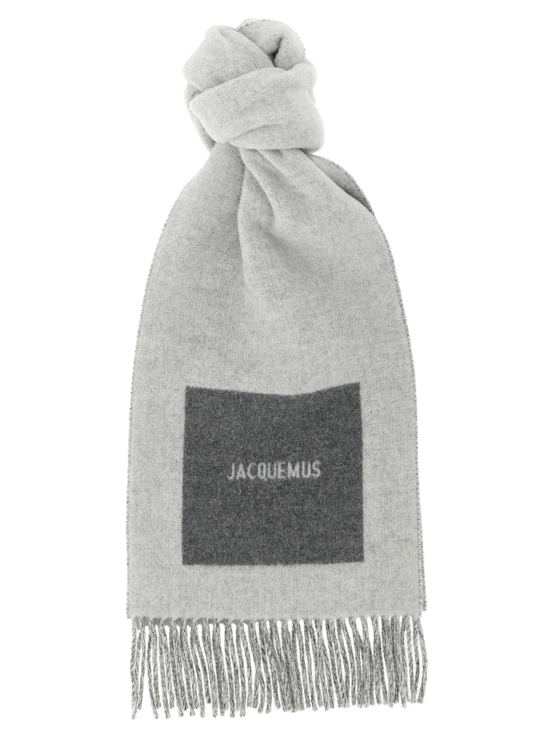 Jacquemus L Sciarpe - Grigio | e0ff4bb46ec716267053c1a64f9db678d082a5b5