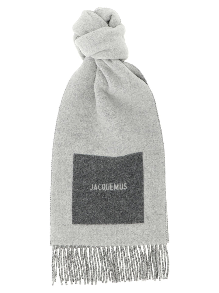 Jacquemus L Sciarpe - Grigio | e0ff4bb46ec716267053c1a64f9db678d082a5b5