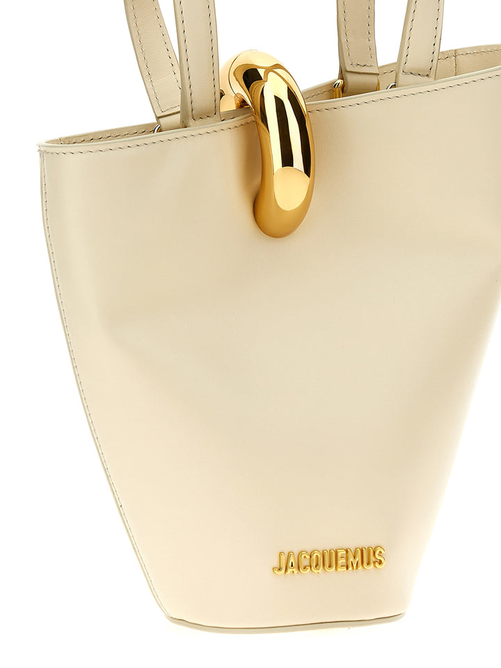 Jacquemus Le Petit Bambola Borse a Mano - Bianco | 1497d9c58d4a5d7e7132a265fc333c9f13a327f6
