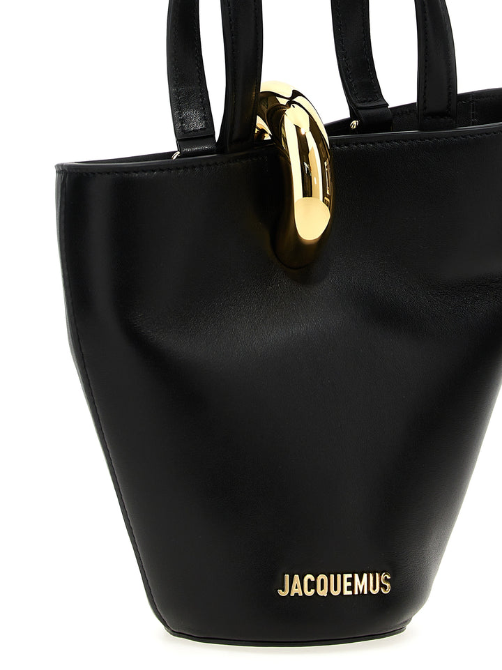 Jacquemus Le Petit Bambola Borse a Mano - Nero | 868916394afe04cc728f6916189847d3e247044c
