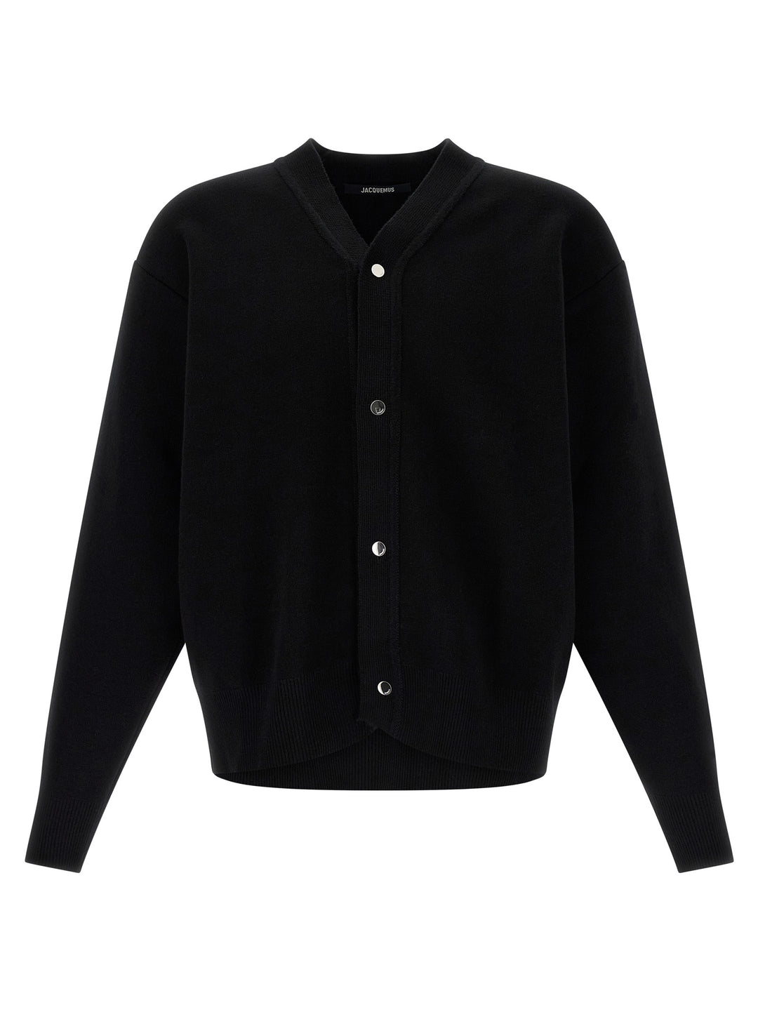 Jacquemus Le Cardigan Doppio Maglioni - Nero | 3b425ce639604605da1dec91f9f48656c4eff3f3