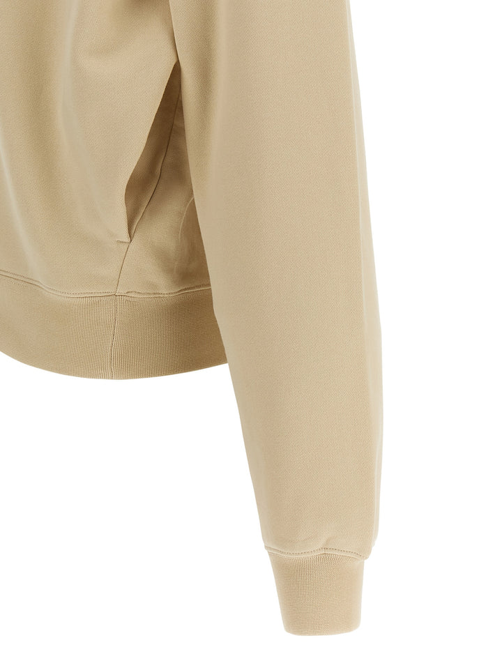 Jacquemus Le Hoodie Grip Gros Grain Felpe - Beige | dce8468ff0f397d7951b664453cfbdbeff5996c2