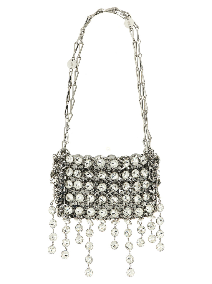 Paco Rabanne 1969 Strass Nano Borse a Spalla e Tracolla - Silver | 84f6857254b82865e04b7e0867b3ff87bdbae91e
