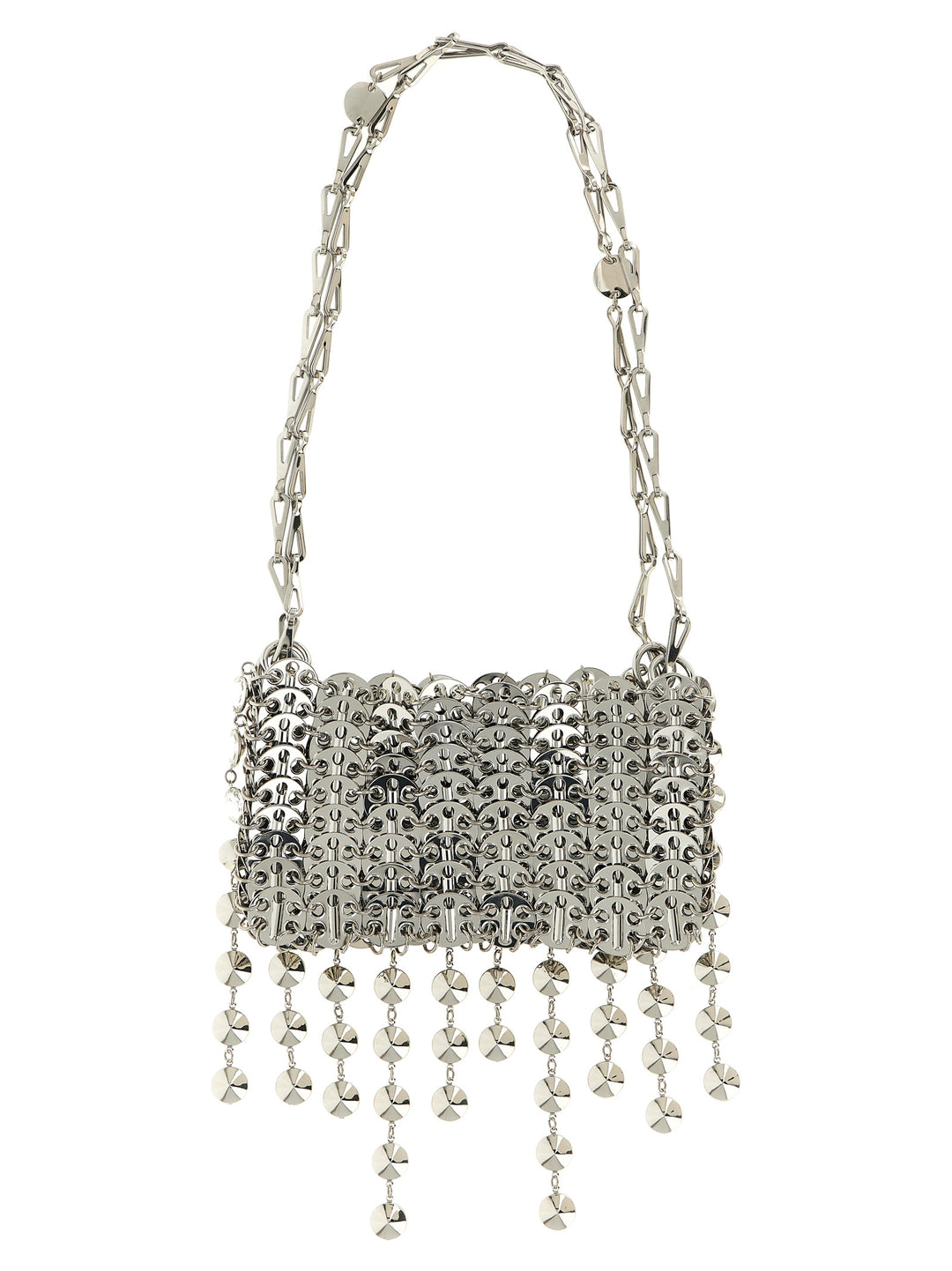 Paco Rabanne 1969 Strass Nano Borse a Spalla e Tracolla - Silver | 16d1543ac33f8d78c67ea06b75f31c982073c6bb